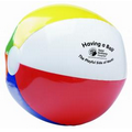 24" 6 Color Beach Ball